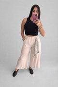 White Flare pants image 1