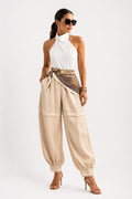 Bandana Nude Balloon Pant image 0