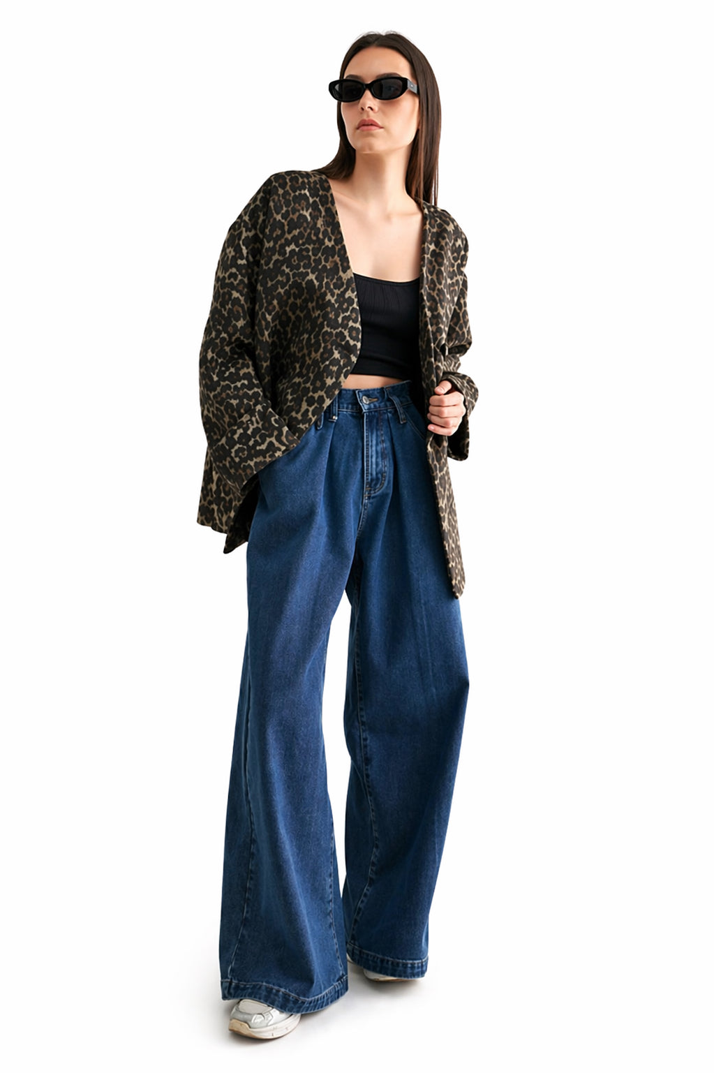 Ruffle wide leg image 1