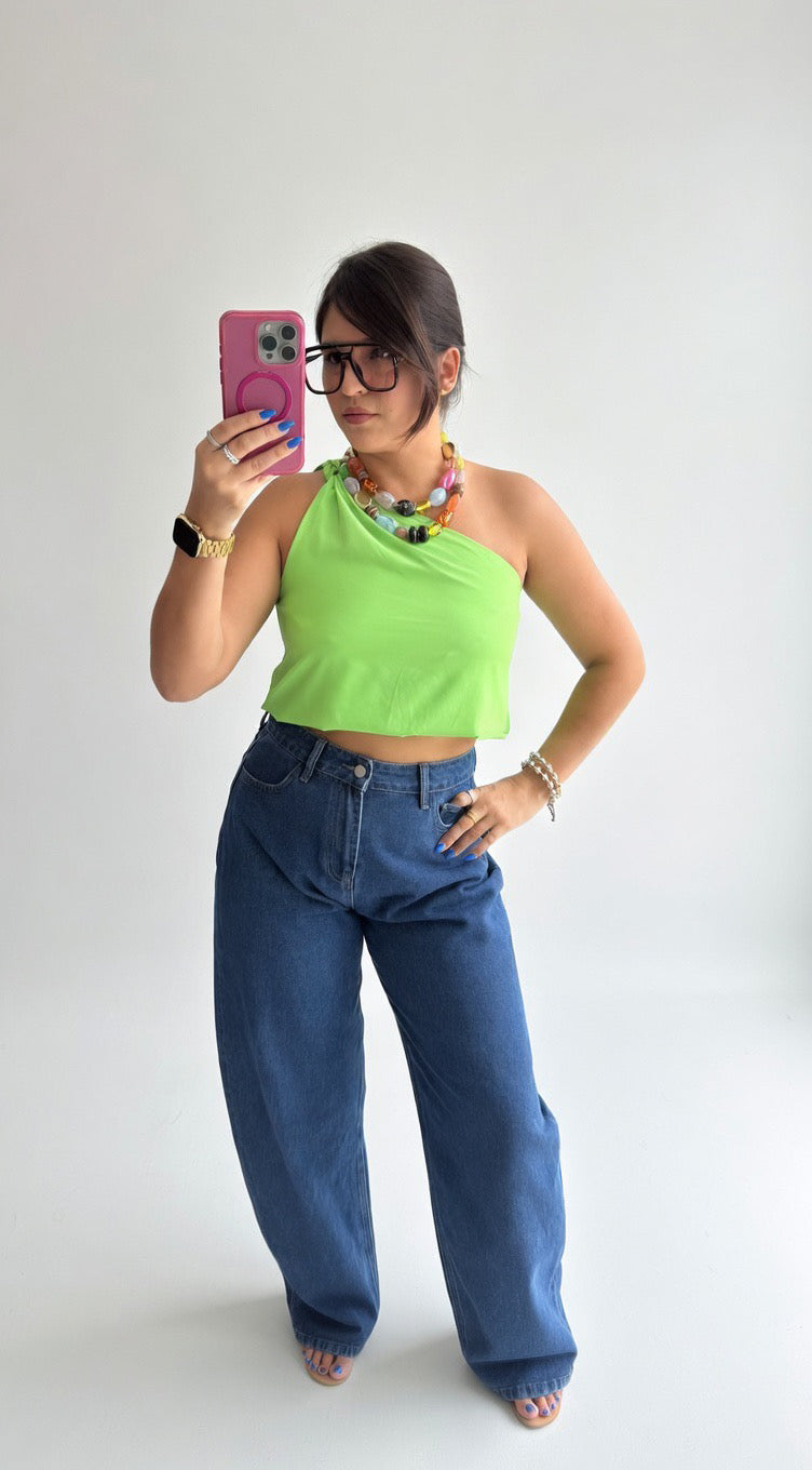 Neon Crop Top image 0