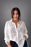 Oversized Collar Top