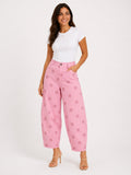 Pink Barrel Jean image 0
