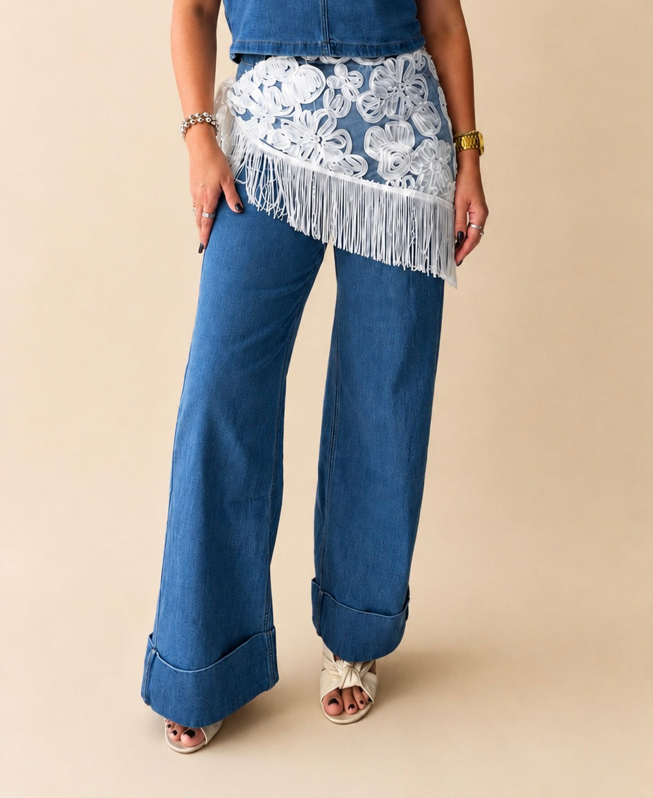 Ilia fringe Bandana
