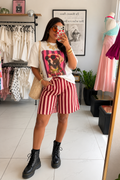 Stripe Bermuda