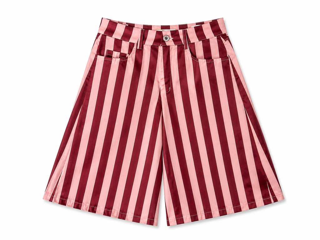 Stripe Bermuda