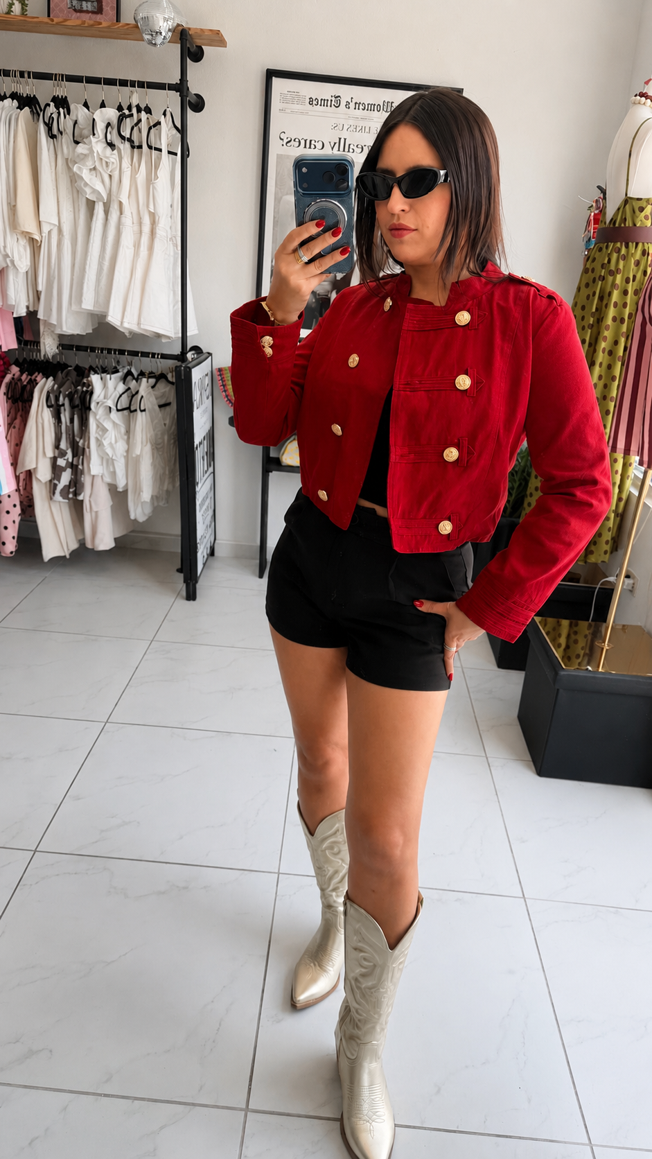 Red Gold Jacket