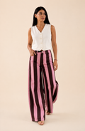 Berry Stripe Jean