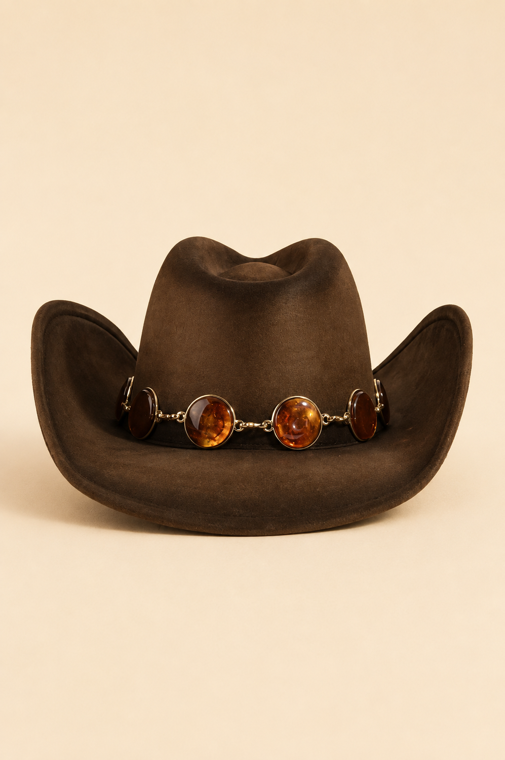 Round Stone Cowboy hat